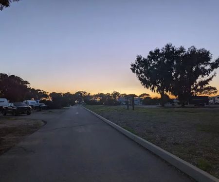 San Clemente State Beach Campground Entrance