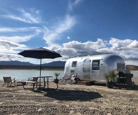 Sandy Beach at Yuba Lake