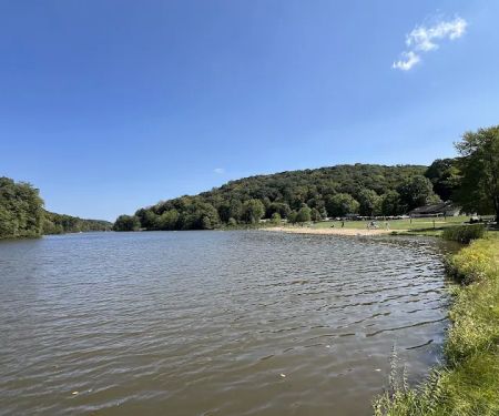 Raccoon Creek Modern Cabin Area
