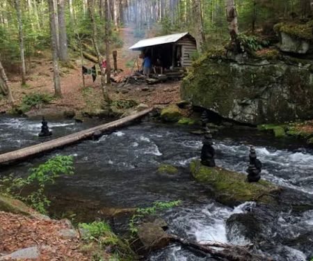 Rainbow Stream Lean-to