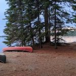 Scofield Point campsite