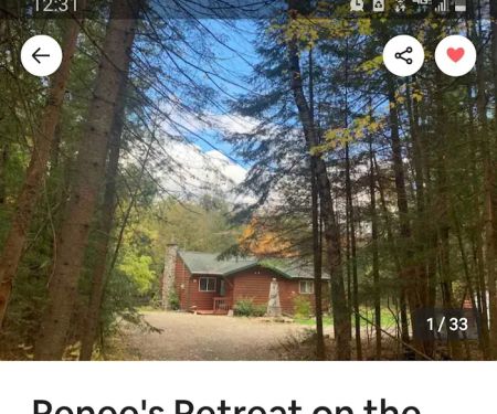 Renee's Retreat on the Oconte river