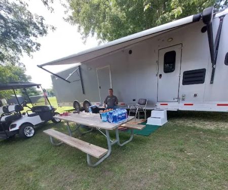 Crystal Lake Campground Strum, Wisconsin