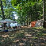 Luna Lake - North Shore campsites