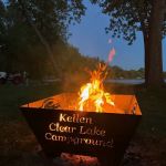 Bike camp site