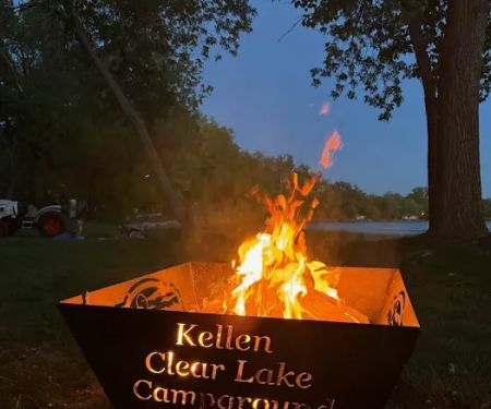 Bike camp site