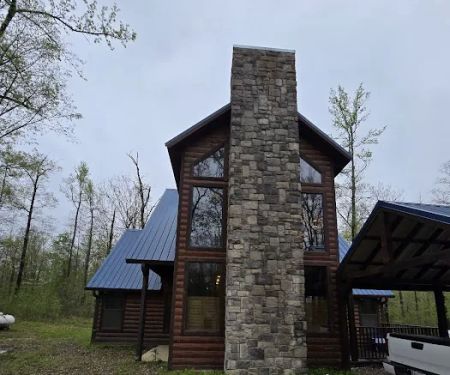 Misty Blue Cabin